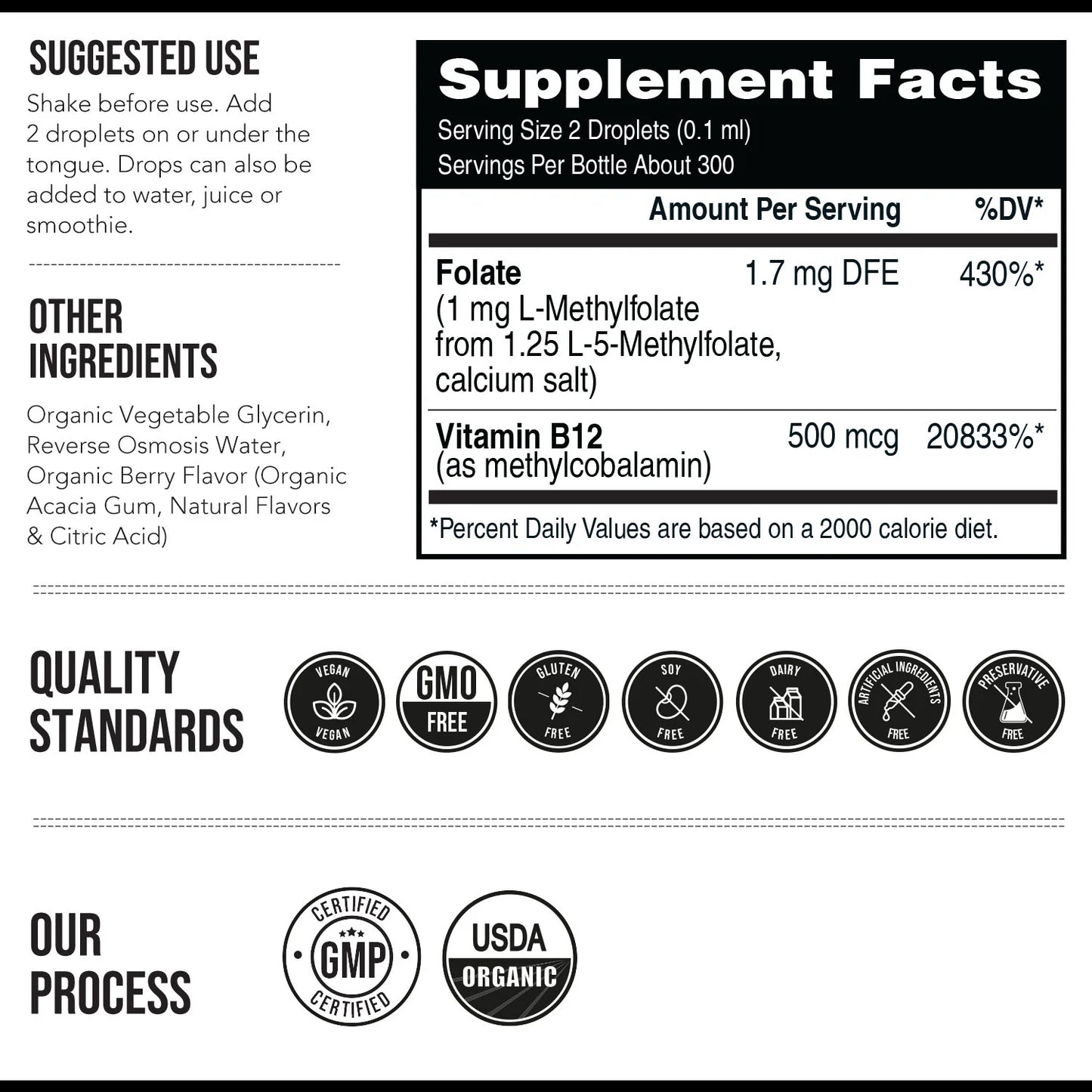 Vireva™ L-MethylFlow Drops (1mg)
